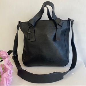 Clarks Black Leather Crossbody Bag